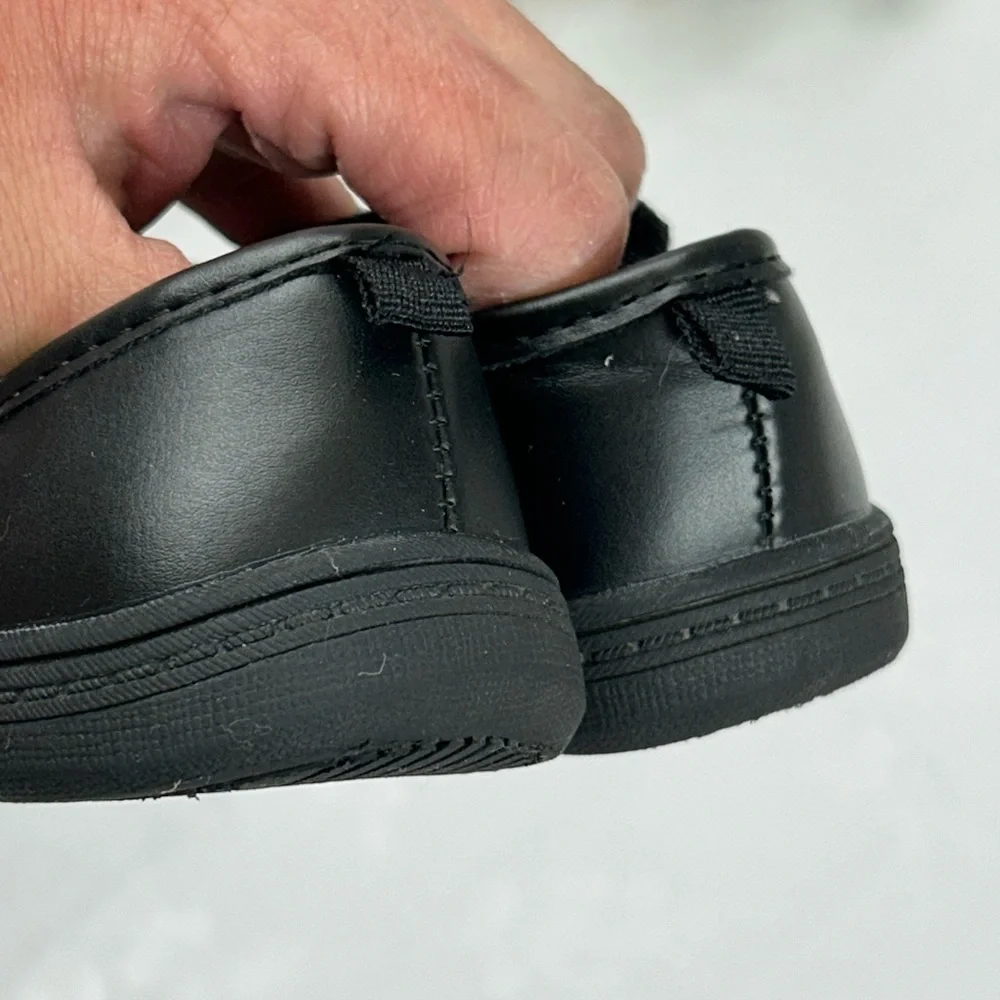 Carter's Black Dress Shoes with Heart Lining